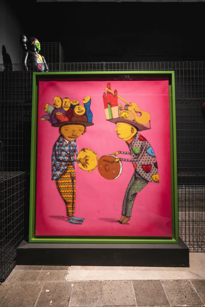 Rhina von Os Gemeos (Pandolfo-Brüder) MUCA in München