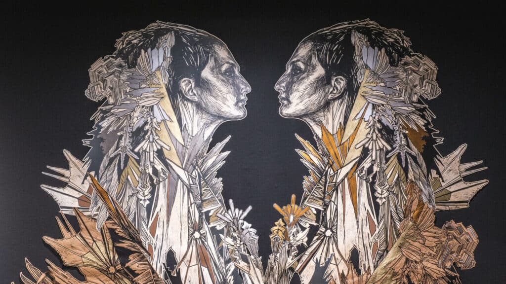 Ice Queens von Swoon in MUCA-Ausstellung München