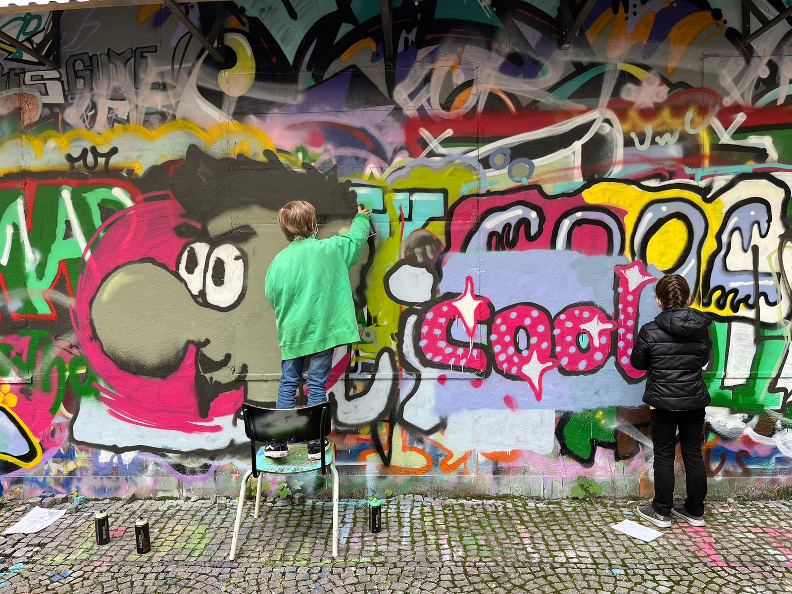 Graffiti Workshops Kids Jugendliche München Kunstlabor 2